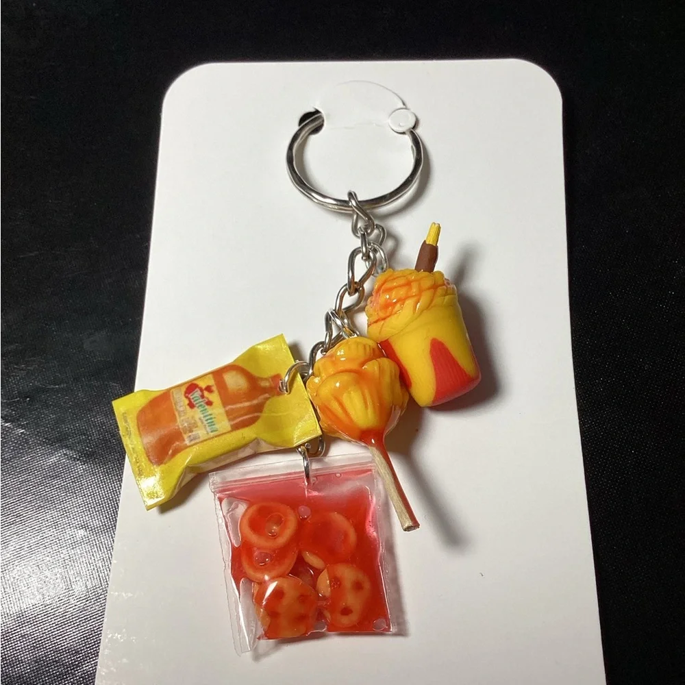 Yellow and Red Party Favor Charms for Festive Celebrations